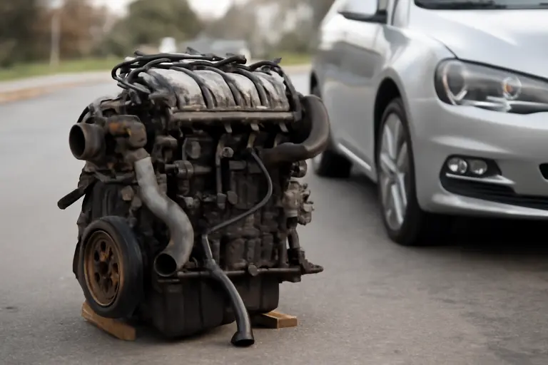 Mobile Diesel Mechanic performs diagnostic checks on diesel engine like this