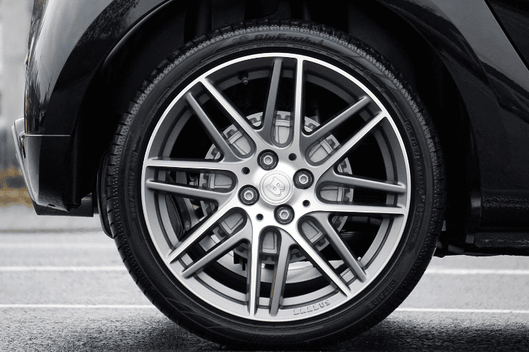 Car Tire Close-up for Extended Lifespan