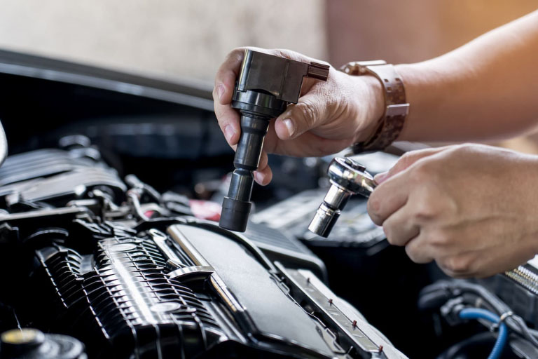 Top 6 Common Problems with the Pentastar 3.6L V6 Engine 2 Close-Up of Ignition Coils on a Pentastar V6 Engine