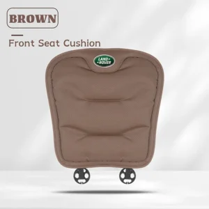 Premium Nappa-Finish Memory Foam Car Seat Cushion & Lumbar Support