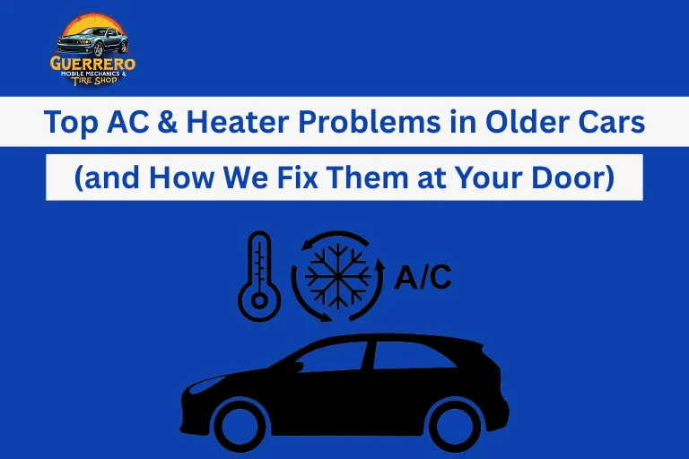 AC and heater Problems in Older Cars