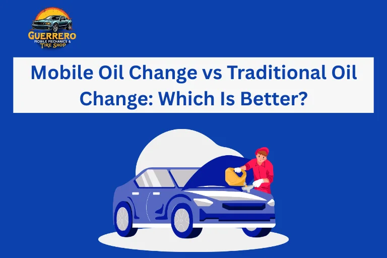 Mobile Oil Change vs Traditional Oil Change