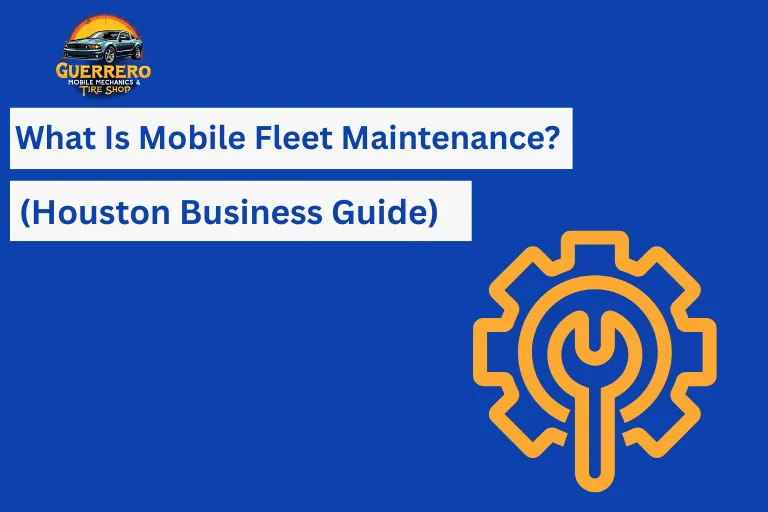 mobile fleet maintenance