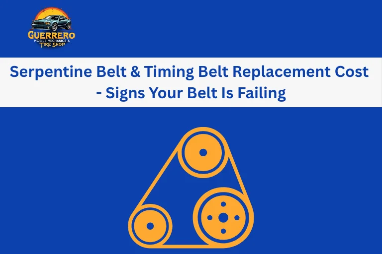 Serpentine belt replacement cost